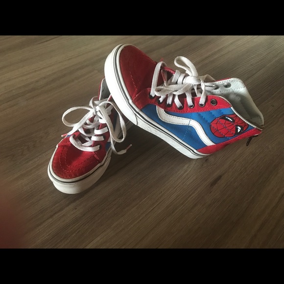 marvel high top vans